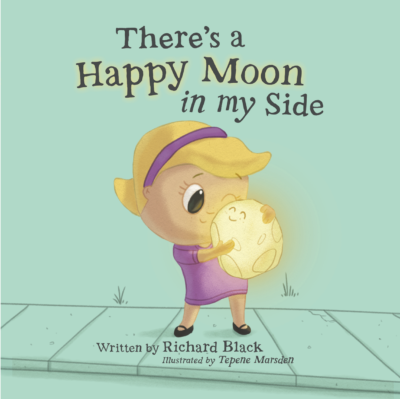 Happy moon in my side